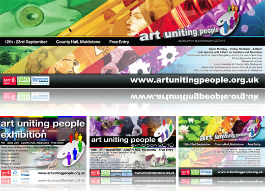 Art Uniting People Banner and Posters