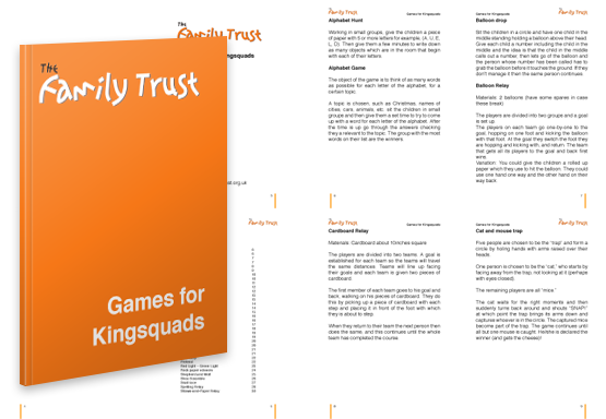 Family Trust Booklet