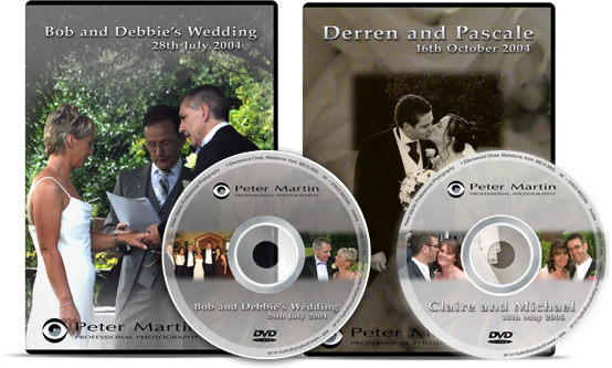 Peter Martin Photography -  DVD box and disc